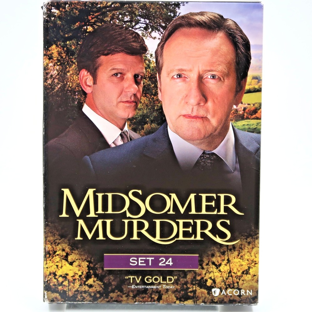 Midsomer Murders Set 24 DVD 2014 Neil Dudgeon Jason Hughes BBC TV Series
